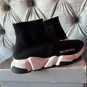 Balenciaga Speed LT Sneaker knit Simple Sole Bicolor